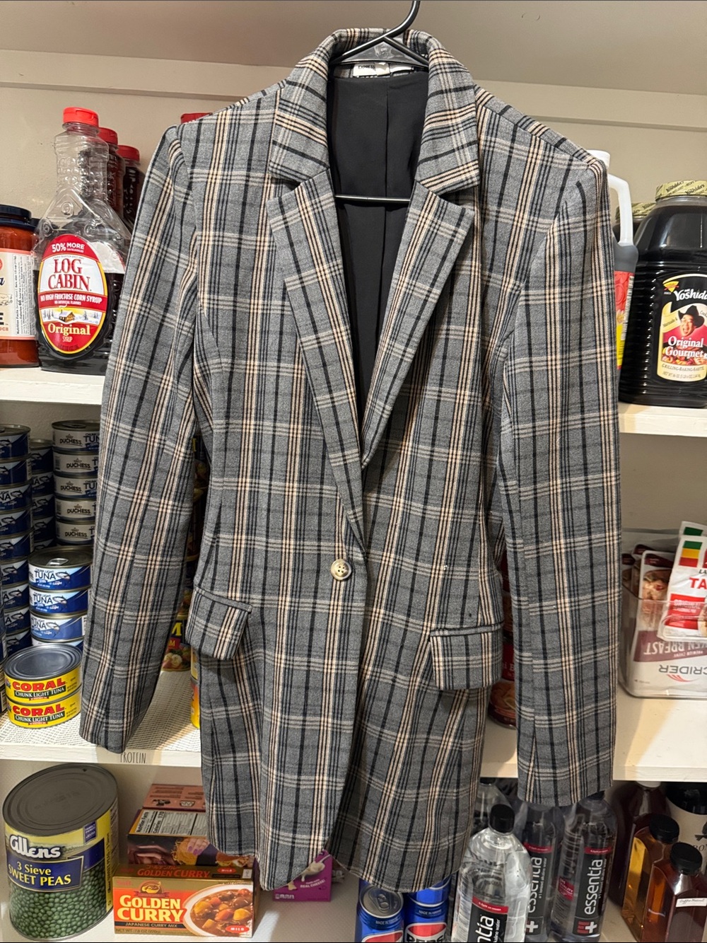 Express plaid blazer